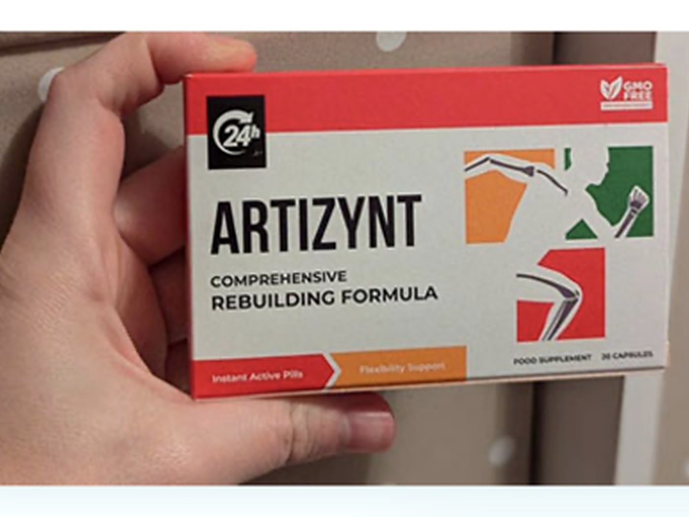 ARTIZYNT Packung in der Hand